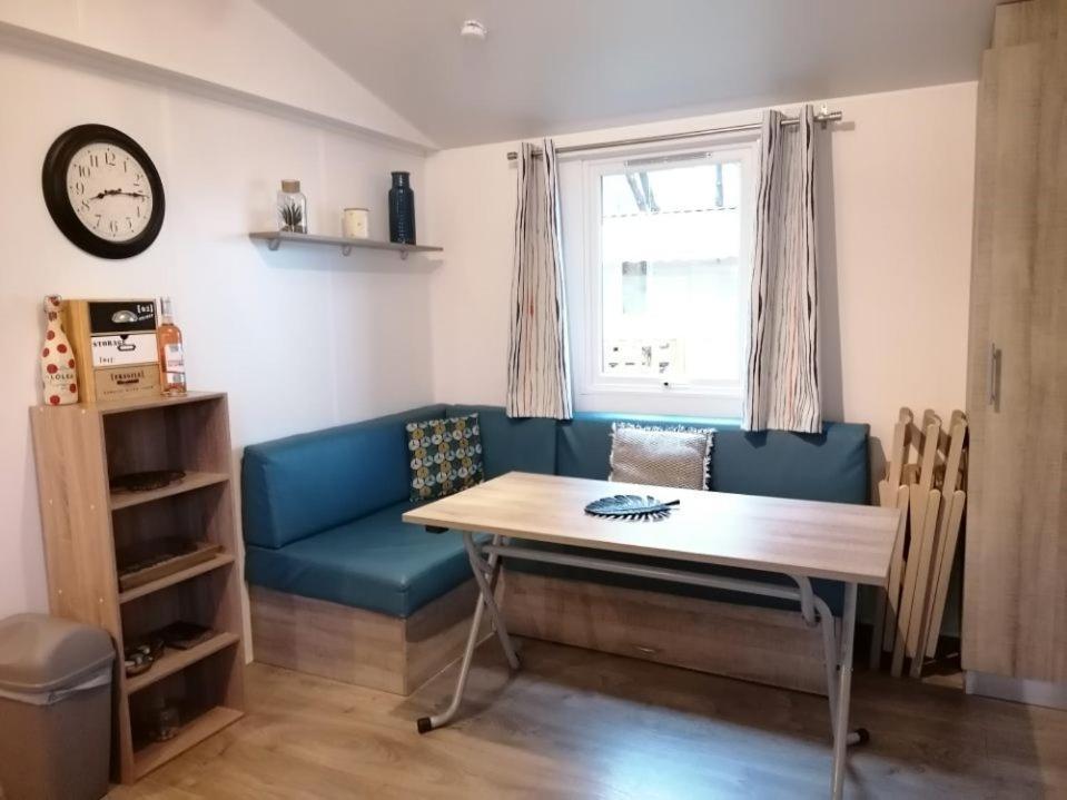 Mobil-home Climatisé 4 personnes camping 5* Lit et mixe Landes Exterior foto