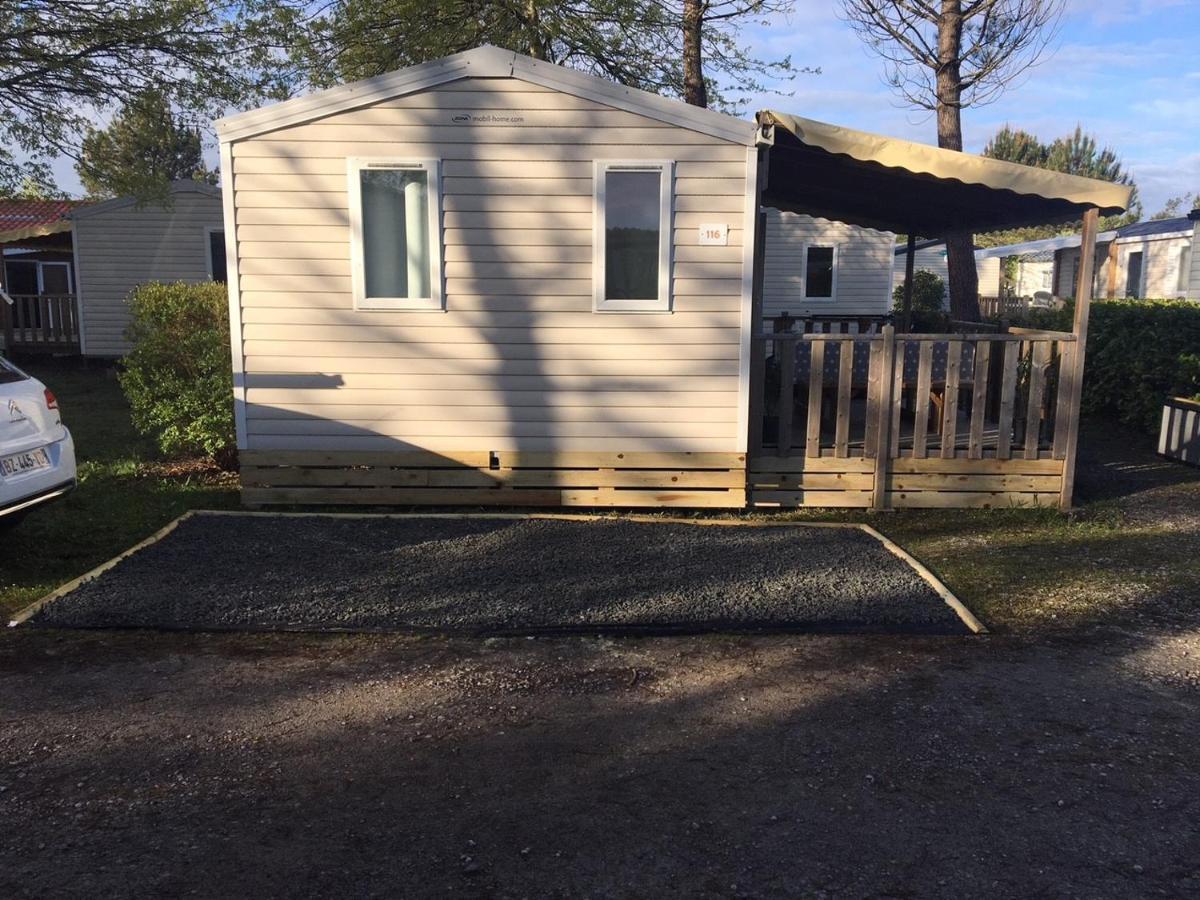 Mobil-home Climatisé 4 personnes camping 5* Lit et mixe Landes Exterior foto