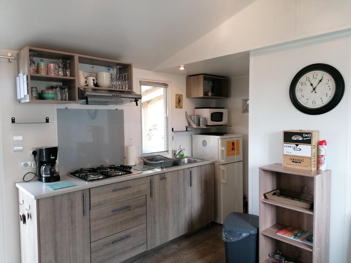 Mobil-home Climatisé 4 personnes camping 5* Lit et mixe Landes Exterior foto