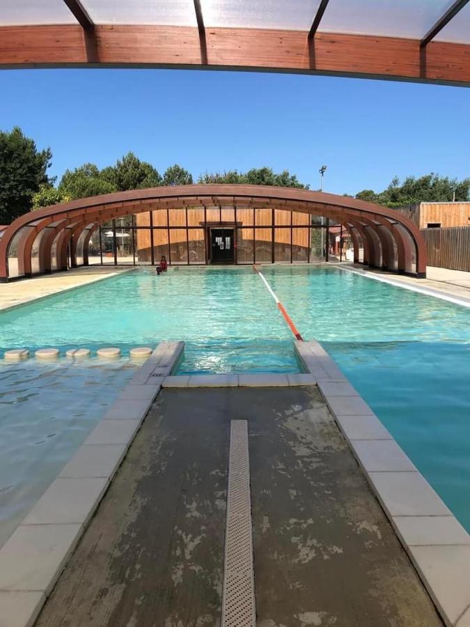 Mobil-home Climatisé 4 personnes camping 5* Lit et mixe Landes Exterior foto