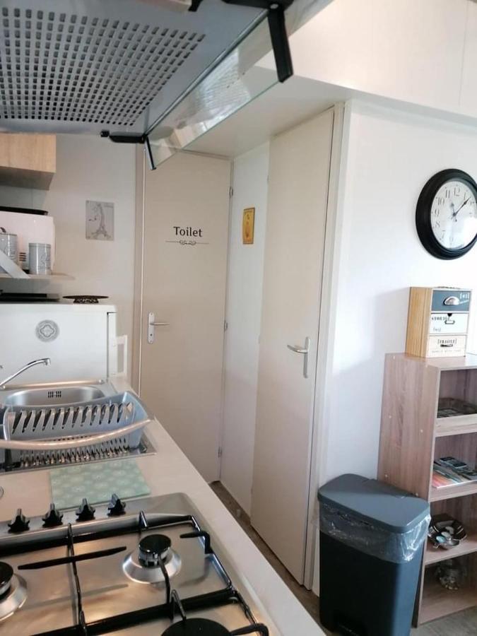 Mobil-home Climatisé 4 personnes camping 5* Lit et mixe Landes Exterior foto