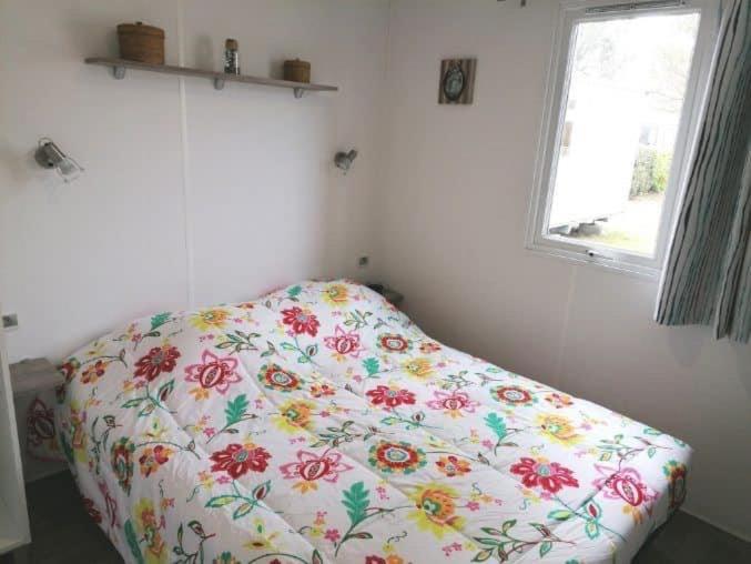 Mobil-home Climatisé 4 personnes camping 5* Lit et mixe Landes Exterior foto