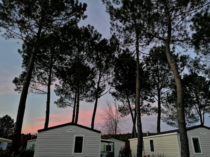 Mobil-home Climatisé 4 personnes camping 5* Lit et mixe Landes Exterior foto